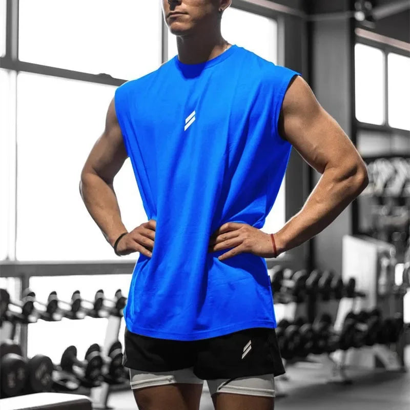 Men's Mesh Tank Top for Gym & Basketball