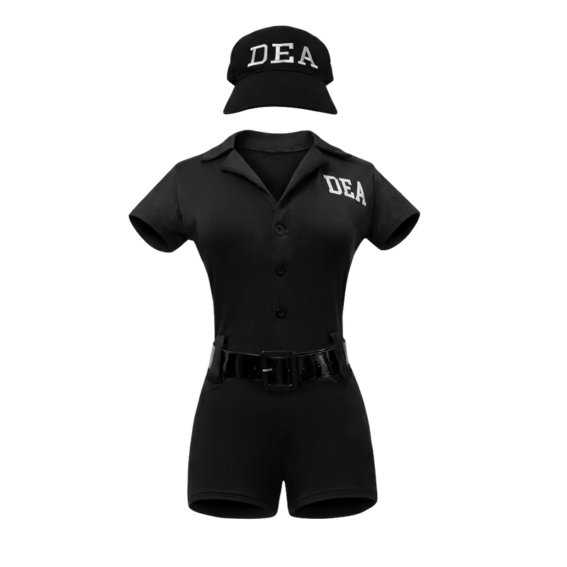 Women's Office Uniform Bodysuit Costume