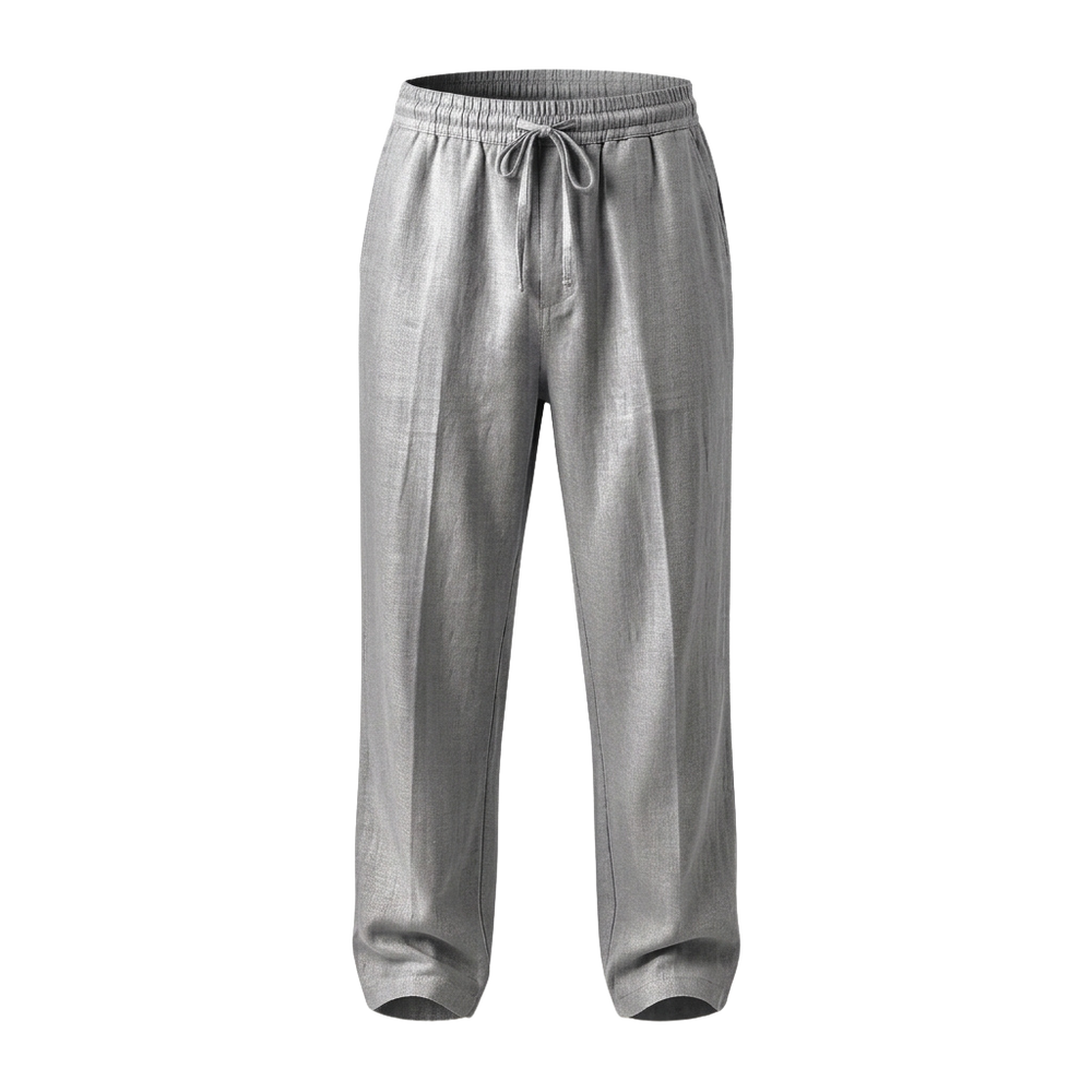 Men's Cotton Hemp Beach Pants