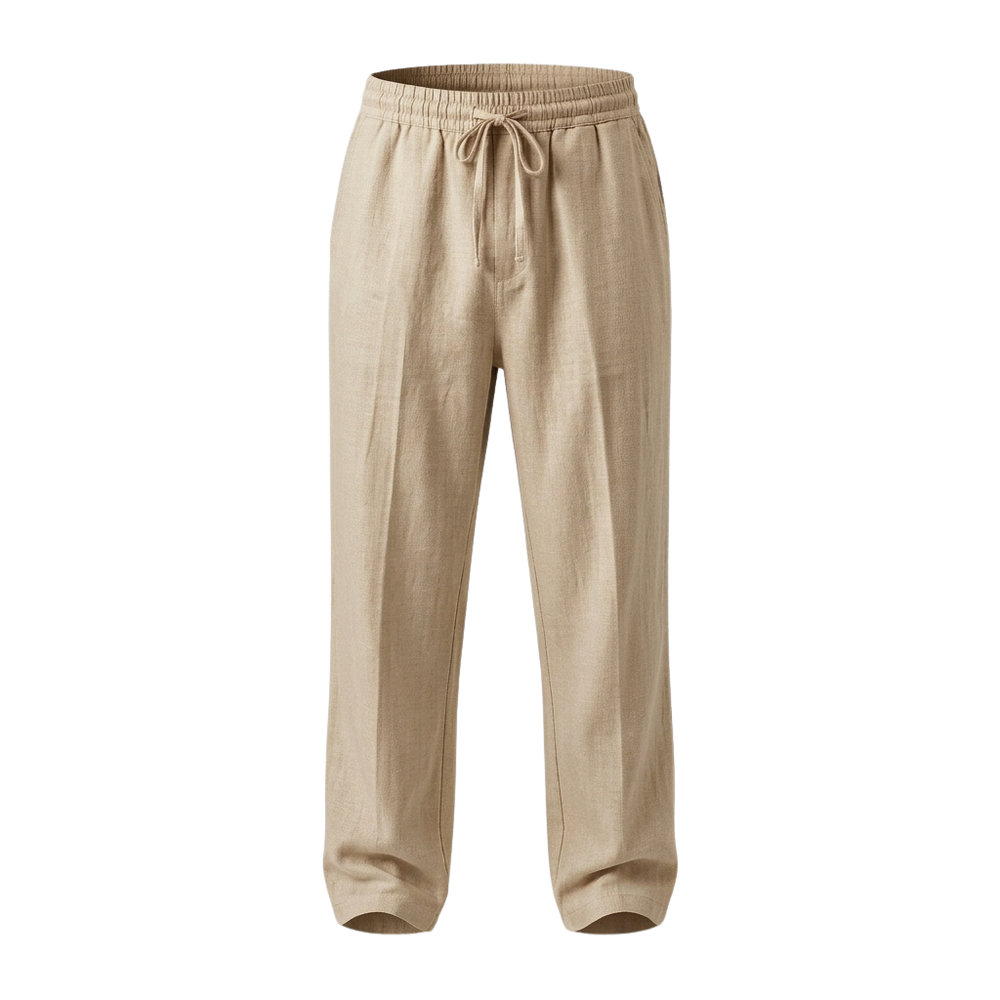 Men's Cotton Hemp Beach Pants