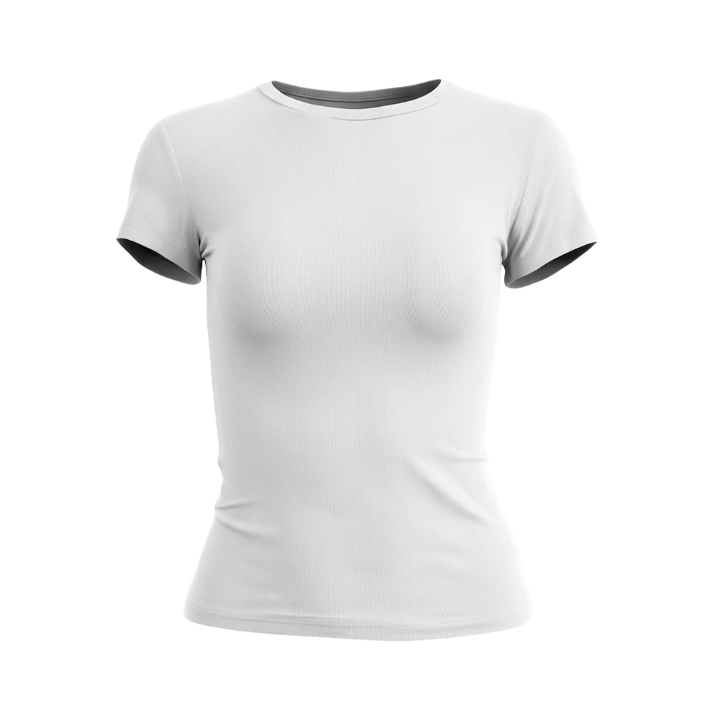 Women's Sporty Slim Fit Knit Tee