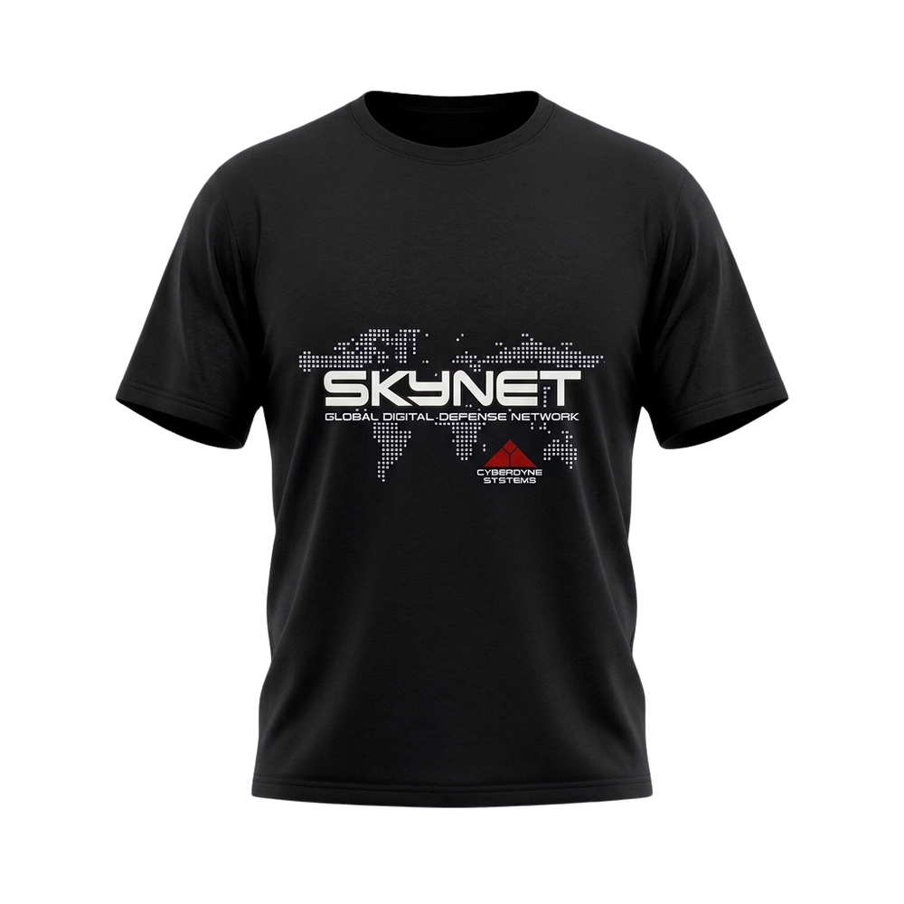 Men's Futuristic Graphic Print Tee