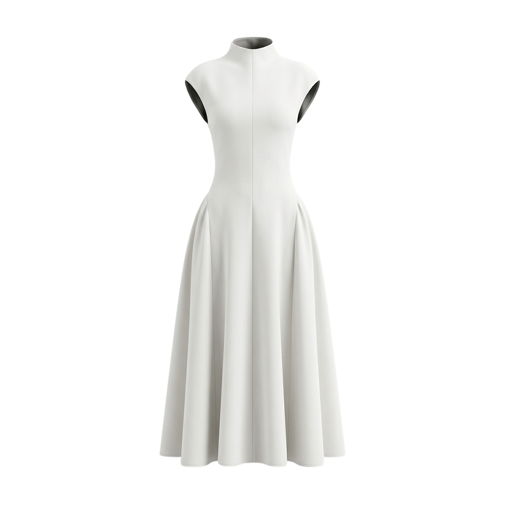 Women's A-Line Sleeveless Evening Dress