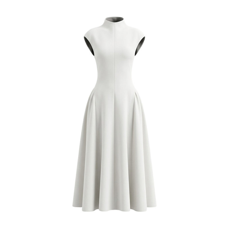 Women's A-Line Sleeveless Evening Dress