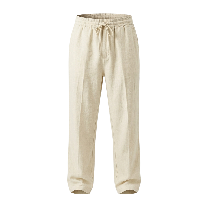 Men's Cotton Hemp Beach Pants
