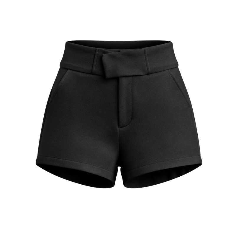 Women's High-Waisted A-Line Shorts