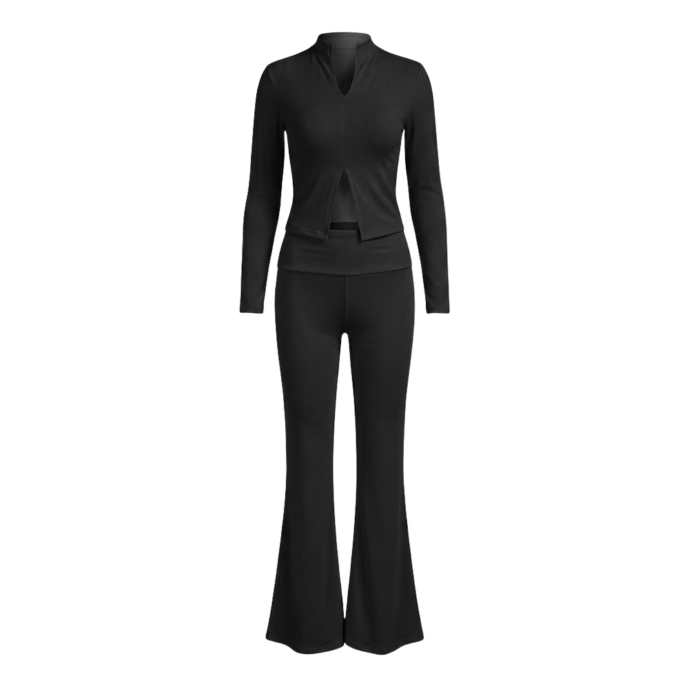 Women's 2-Piece Sheath Tracksuit Set