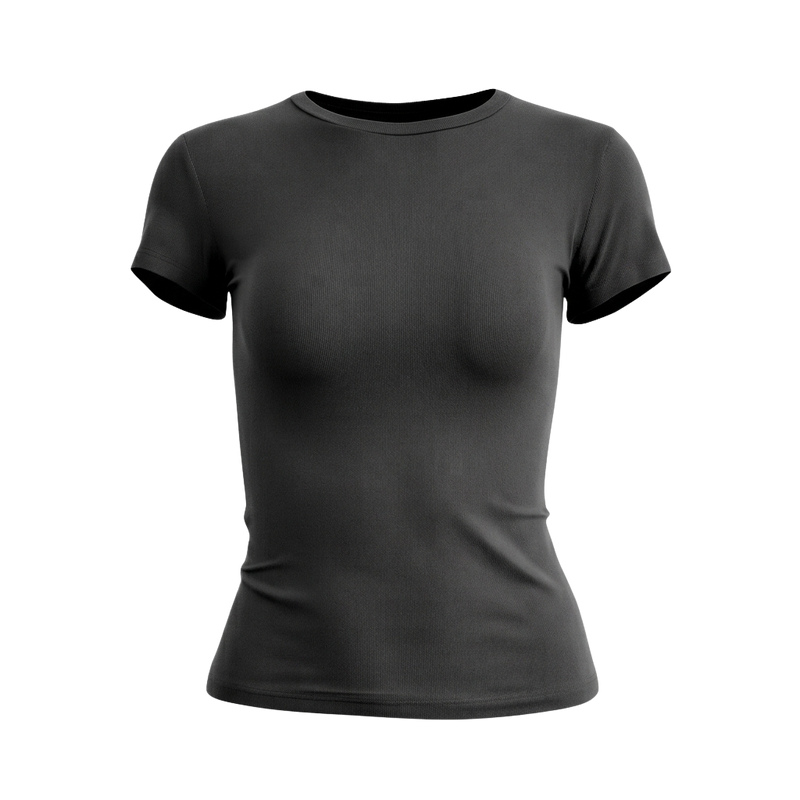 Women's Sporty Slim Fit Knit Tee