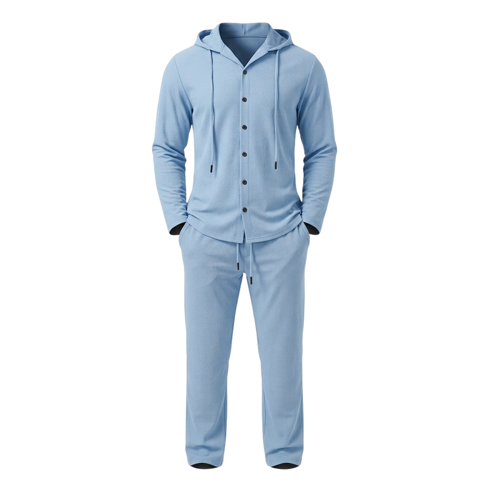 Men's Hooded 2-Piece Casual Set