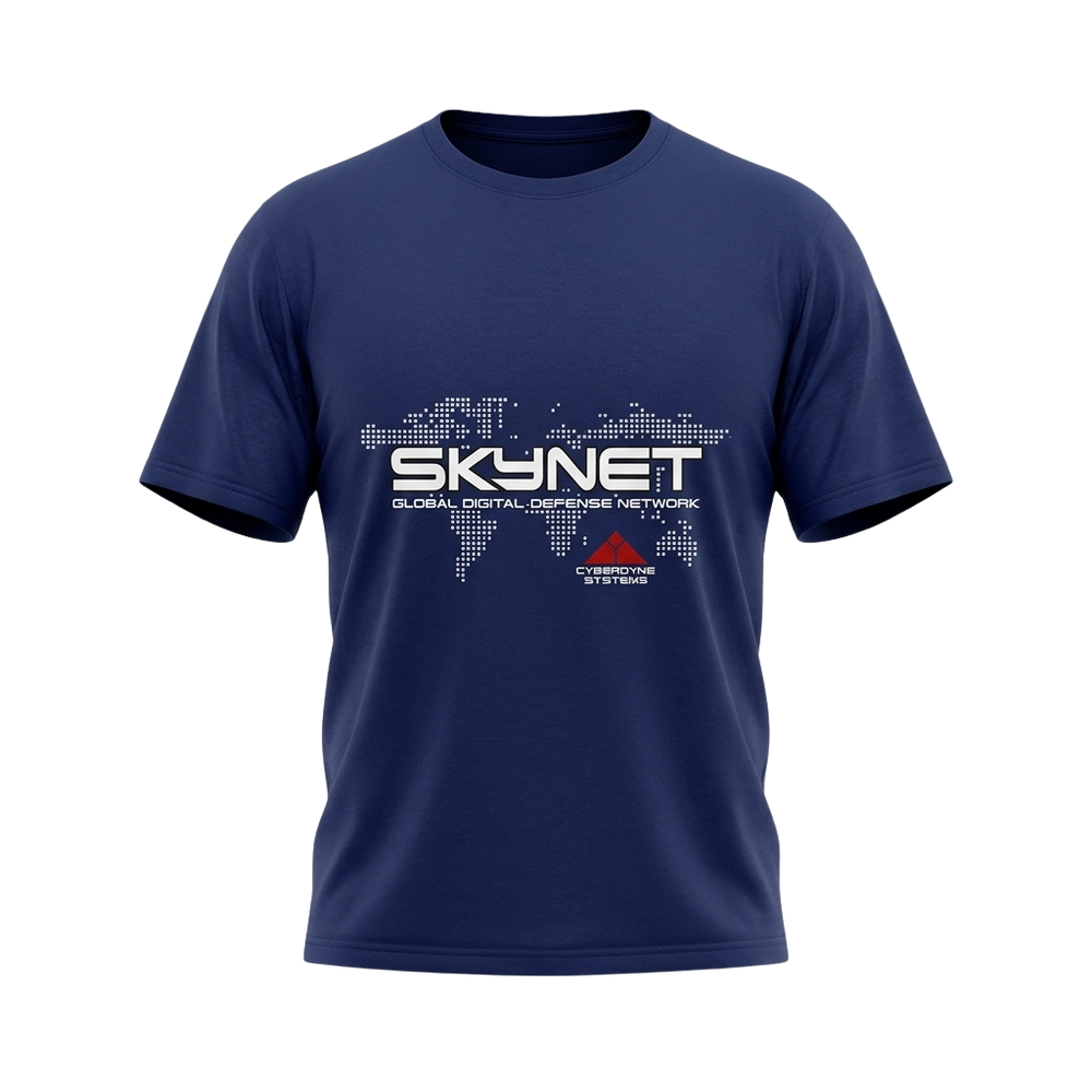 Men's Futuristic Graphic Print Tee