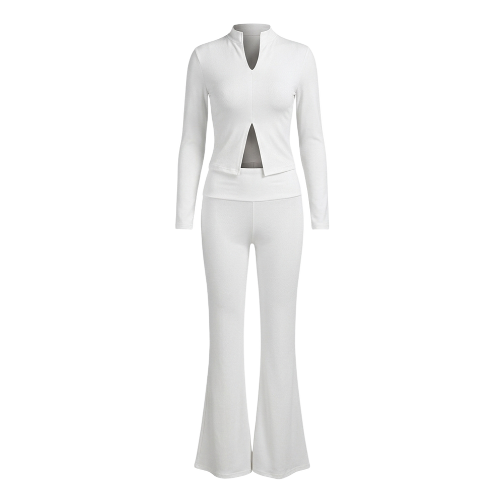 Women's 2-Piece Sheath Tracksuit Set