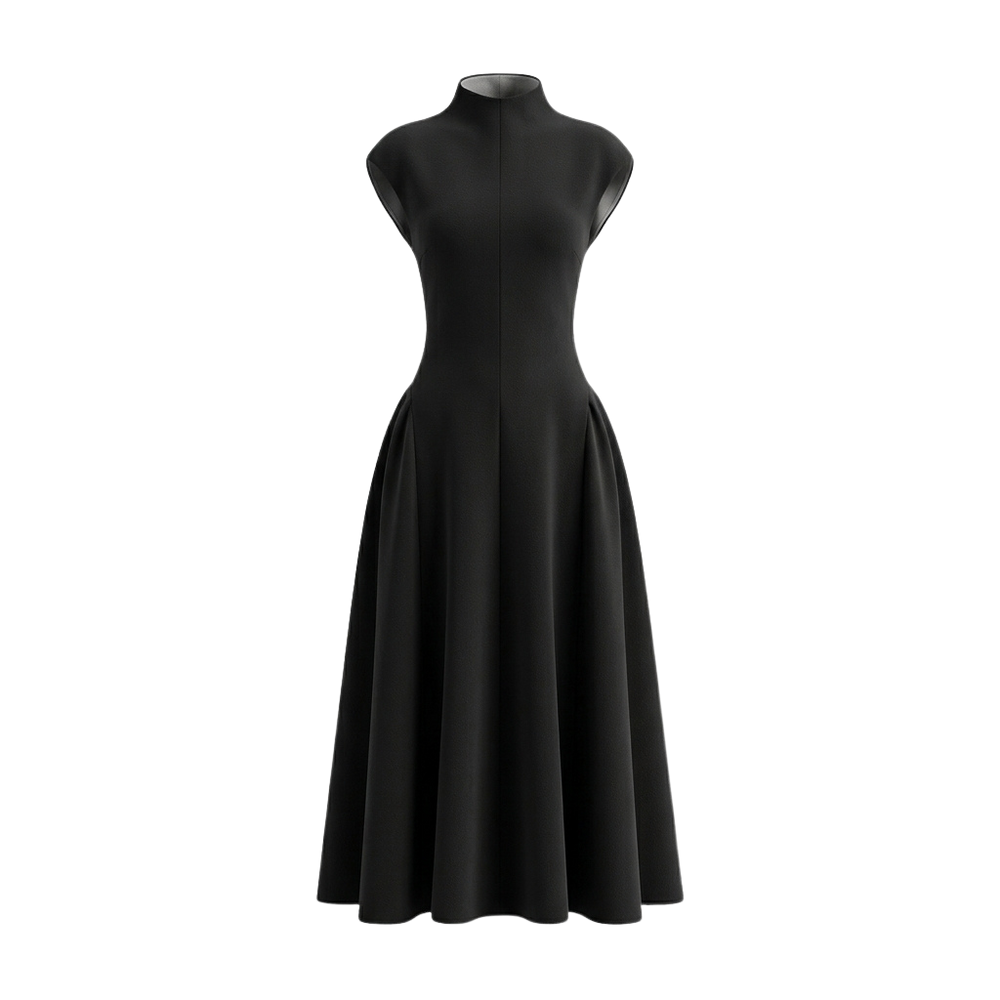 Women's A-Line Sleeveless Evening Dress