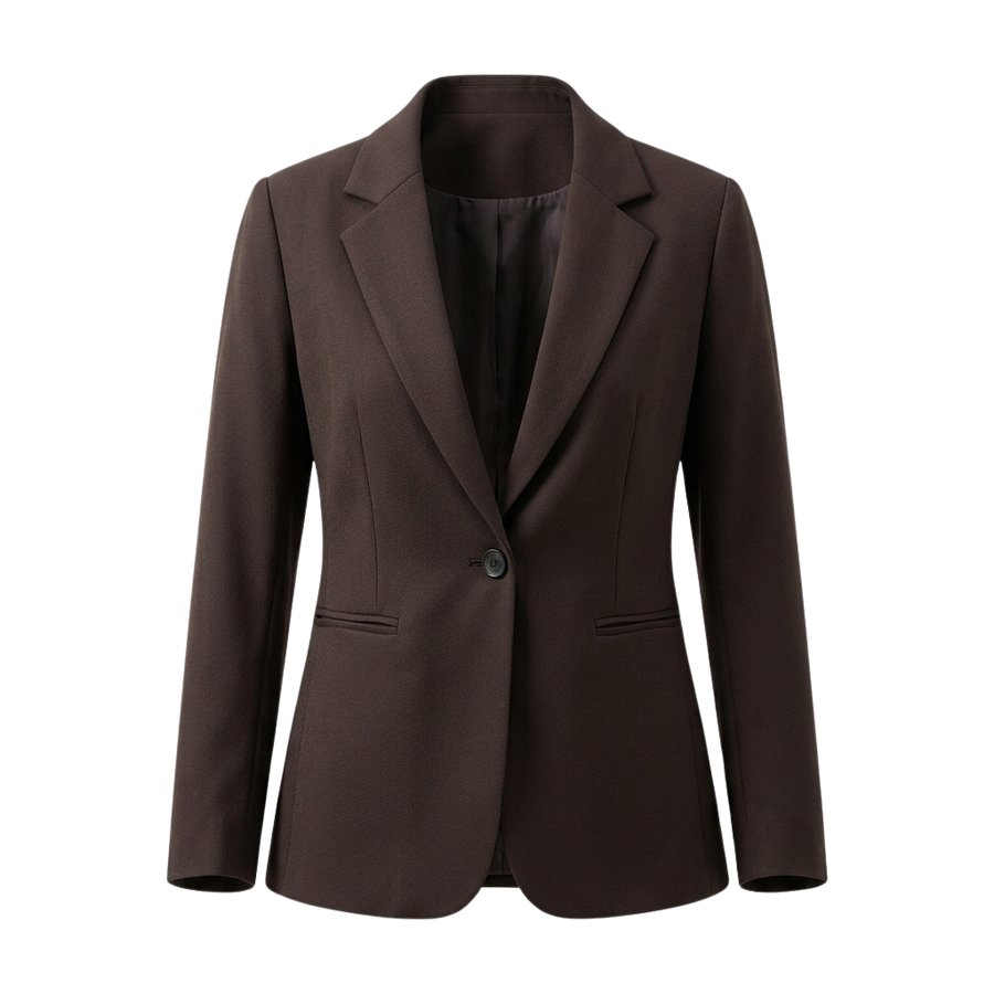 Women's Coffee Brown Workwear Blazer