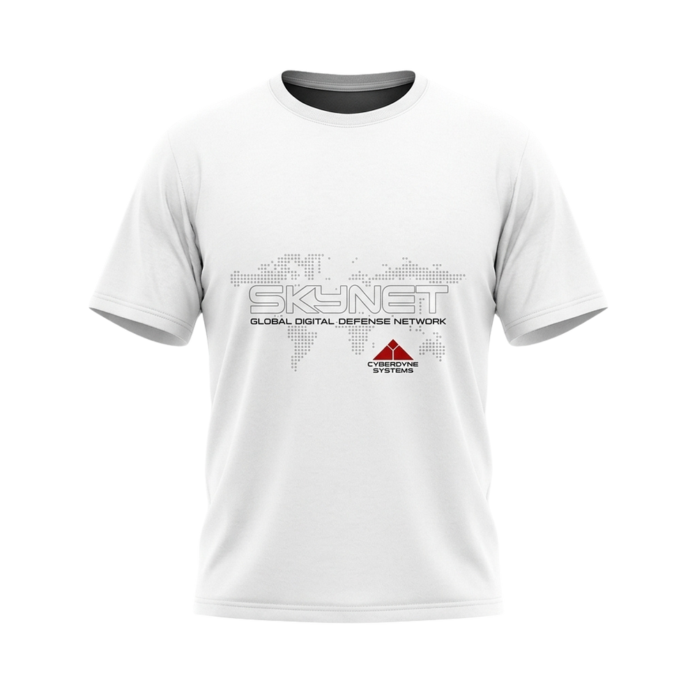 Men's Futuristic Graphic Print Tee