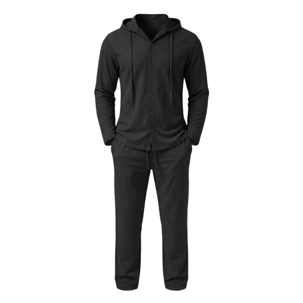 Men's Hooded 2-Piece Casual Set