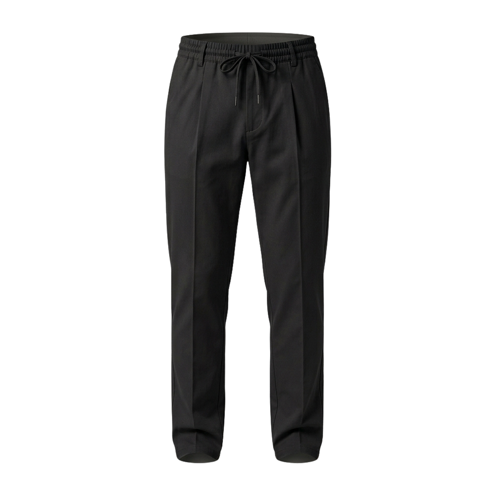 Men's Slim-Fit Elastic Waist Pants