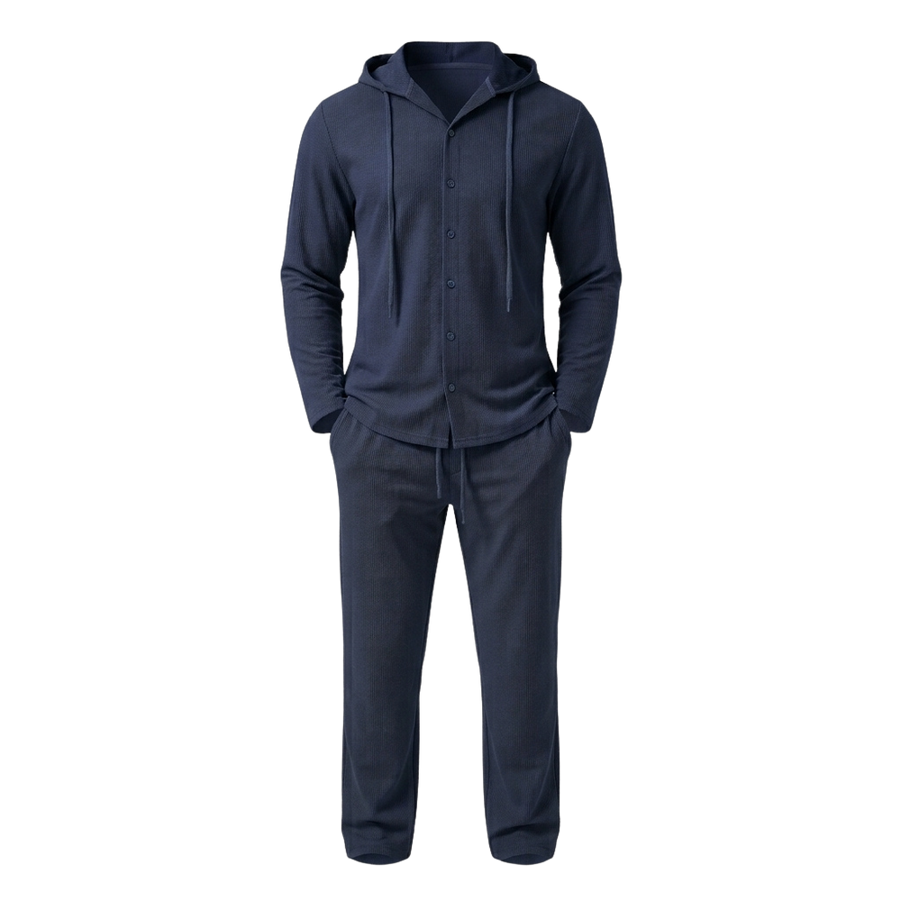 Men's Hooded 2-Piece Casual Set