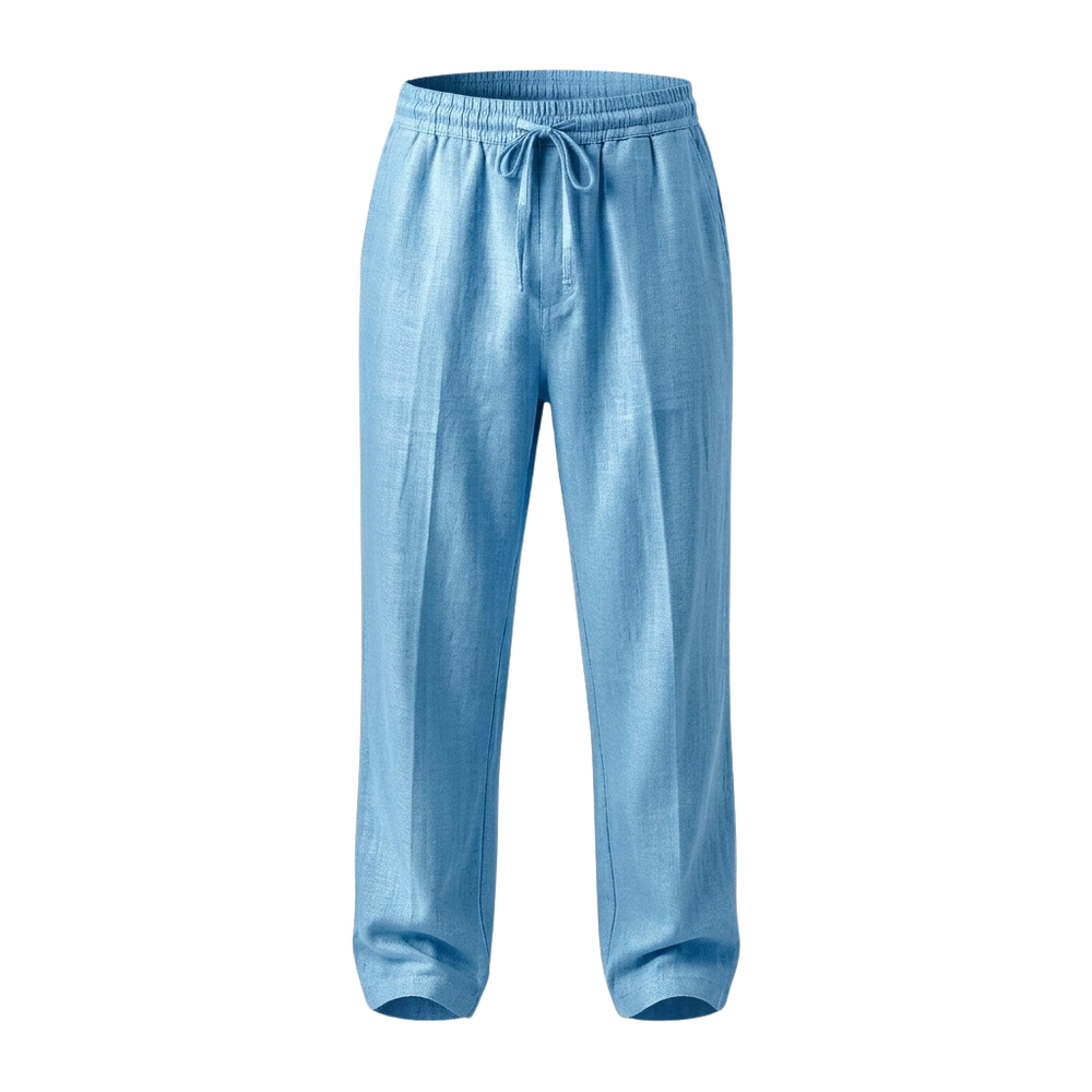 Men's Cotton Hemp Beach Pants
